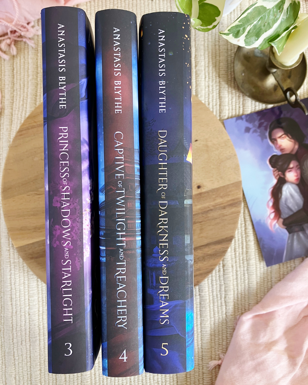 The Zheninghai Chronicles (Books 3, 4, and 5) Signed Special Edition Hardcover Bundle (Princess of Shadows and Starlight, Captive of Twilight and Treachery, and Daughter of Darkness and Dreams)